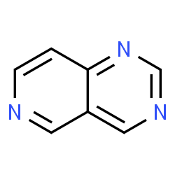 ChemSpider 2D Image | Pyrido[4,3-d]pyrimidine | C7H5N3