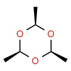 ChemSpider 2D Image | (2s,4s,6s)-2,4,6-Trimethyl-1,3,5-trioxane | C6H12O3