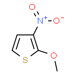 ChemSpider 2D Image | 2-Methoxy-3-nitrothiophene | C5H5NO3S