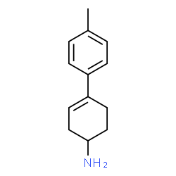 ChemSpider 2D Image | 4-(4-Methylphenyl)-3-cyclohexen-1-amine | C13H17N