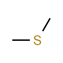ChemSpider 2D Image | Dimethyl sulfide | C2H6S