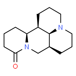 ChemSpider 2D Image | (11alpha)-Matridin-15-one | C15H24N2O
