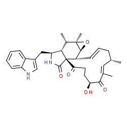 ChemSpider 2D Image | Chaetoglobosin F | C32H38N2O5