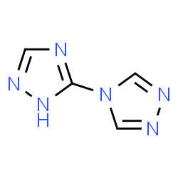 ChemSpider 2D Image | 2H-3,4'-Bi-1,2,4-triazole | C4H4N6