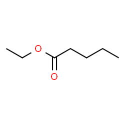 ChemSpider 2D Image | Ethyl valerate | C7H14O2