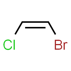 ChemSpider 2D Image | (Z)-1-Bromo-2-chloroethene | C2H2BrCl