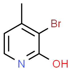 ChemSpider 2D Image | 3-bromo-4-methylpyridin-2-ol | C6H6BrNO