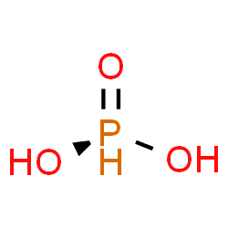 ChemSpider 2D Image | Phosphonic acid | H3O3P