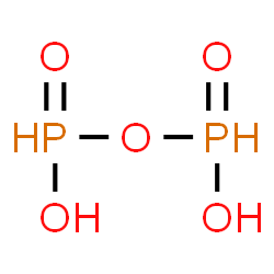 ChemSpider 2D Image | Diphosphonic acid | H4O5P2