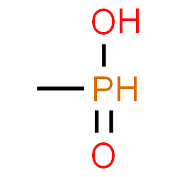 ChemSpider 2D Image | Methylphosphinic acid | CH5O2P