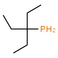 ChemSpider 2D Image | (3-Ethyl-3-pentanyl)phosphine | C7H17P