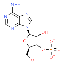 ChemSpider 2D Image | Adenosine 3'-phosphate | C10H12N5O7P