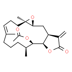 ChemSpider 2D Image | eupalmerin acetate | C22H32O5