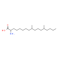 ChemSpider 2D Image | 2-Amino-9,13-dimethylheptadecanoic acid | C19H39NO2