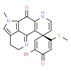 ChemSpider 2D Image | Discorhabdin U | C20H16BrN3O2S