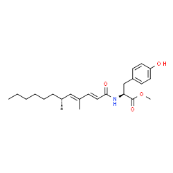 ChemSpider 2D Image | Gymnastatin H | C24H35NO4