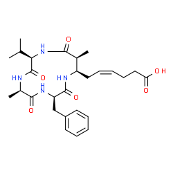 ChemSpider 2D Image | azumamide E | C27H38N4O6
