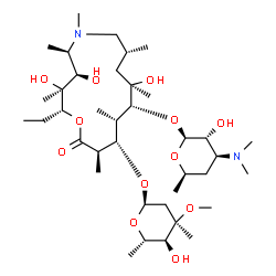 ChemSpider 2D Image | Azithromycin | C38H72N2O12