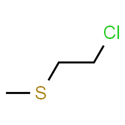 ChemSpider 2D Image | Hemisulfur mustard | C3H7ClS