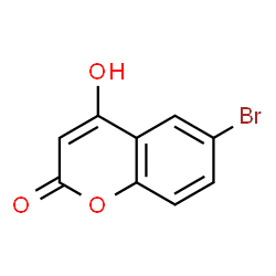 ChemSpider 2D Image | 6-Bromo-4-hydroxycoumarin | C9H5BrO3