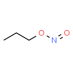 ChemSpider 2D Image | Propyl nitrite | C3H7NO2