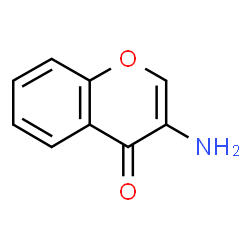 ChemSpider 2D Image | 3-Amino-4H-chromen-4-one | C9H7NO2
