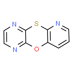ChemSpider 2D Image | Pyrido[2',3':5,6][1,4]oxathiino[2,3-b]pyrazine | C9H5N3OS