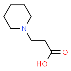 ChemSpider 2D Image | PIPERIDINEPROPIONIC ACID | C8H15NO2
