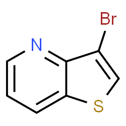ChemSpider 2D Image | 3-Bromothieno[3,2-b]pyridine | C7H4BrNS