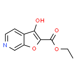ChemSpider 2D Image | Ethyl 3-hydroxyfuro[2,3-c]pyridine-2-carboxylate | C10H9NO4