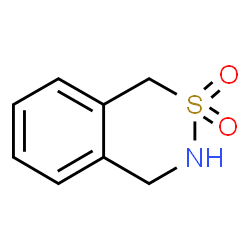ChemSpider 2D Image | 3,4-Dihydro-1H-2,3-benzothiazine 2,2-dioxide | C8H9NO2S