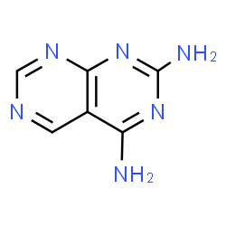 ChemSpider 2D Image | Pyrimido[4,5-d]pyrimidine-2,4-diamine | C6H6N6
