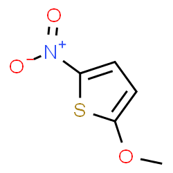 ChemSpider 2D Image | 2-Methoxy-5-nitrothiophene | C5H5NO3S