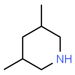 ChemSpider 2D Image | 3,5-Dimethylpiperidine | C7H15N