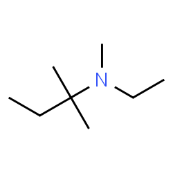 ChemSpider 2D Image | N-Ethyl-N,2-dimethyl-2-butanamine | C8H19N