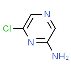 ChemSpider 2D Image | 6-chlorpyrazin-2-amin | C4H4ClN3