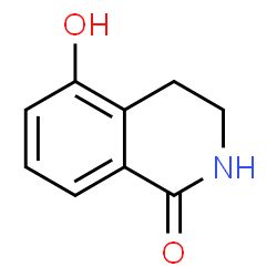ChemSpider 2D Image | 3,4-dihydro-5-hydroxy-1(2H)-isoquinolinone | C9H9NO2
