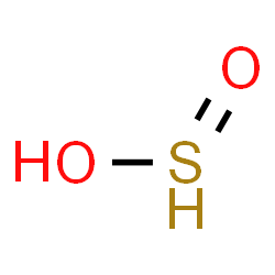 ChemSpider 2D Image | sulfinic acid | H2O2S
