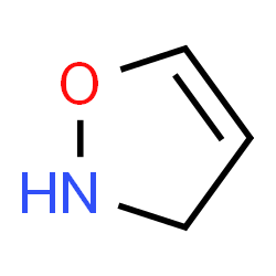 ChemSpider 2D Image | 2,3-Dihydro-1,2-oxazole | C3H5NO
