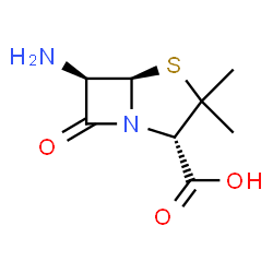 ChemSpider 2D Image | 6-APA | C8H12N2O3S
