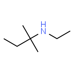 ChemSpider 2D Image | N-Ethyl-2-methyl-2-butanamine | C7H17N
