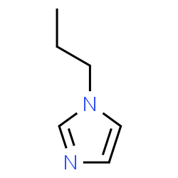 ChemSpider 2D Image | 1-propylimidazole | C6H10N2