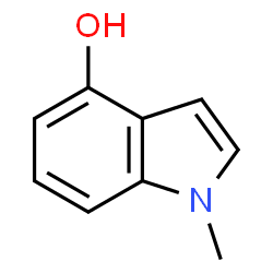ChemSpider 2D Image | 1-Methyl-1H-indol-4-ol | C9H9NO