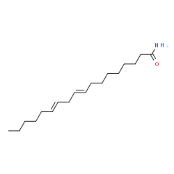 ChemSpider 2D Image | OCTADECA-9,12-DIENAMIDE | C18H33NO