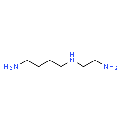 ChemSpider 2D Image | N-(2-Aminoethyl)-1,4-butanediamine | C6H17N3