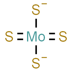 ChemSpider 2D Image | Disulfido(dithioxo)molybdenum | MoS4