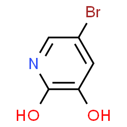 ChemSpider 2D Image | 5-bromopyridine-2,3-diol | C5H4BrNO2