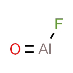 ChemSpider 2D Image | Fluoro(oxo)aluminium | AlFO
