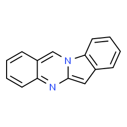 ChemSpider 2D Image | indolo(2,1-b)quinazoline | C15H10N2