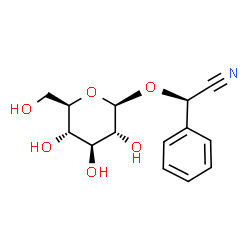 ChemSpider 2D Image | Prunasin | C14H17NO6
